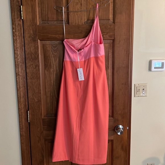 One shoulder midi dress - Picture 6 of 6